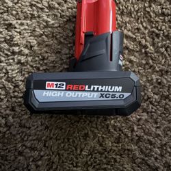 Milwaukee M12 5.0 Battery