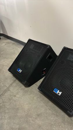 gh15m 15 Inch Passive Wedge Monitor Floor or Stage 400 Watts RMS