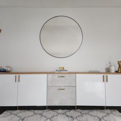 Besta Frame And Top Panel System Ikea 