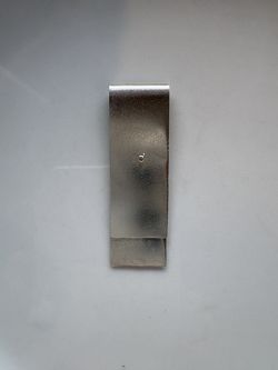 Sterling silver w/ 10k money clip