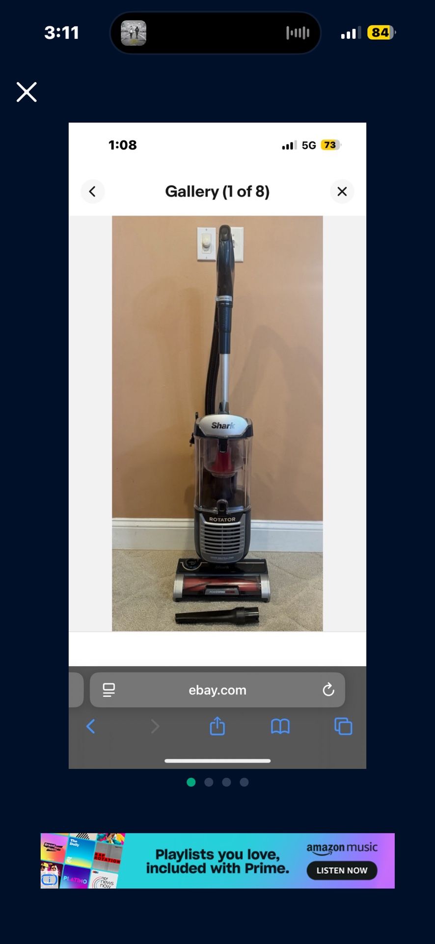 Shark Rotator Powerfins Hairpro, (no Accessories)