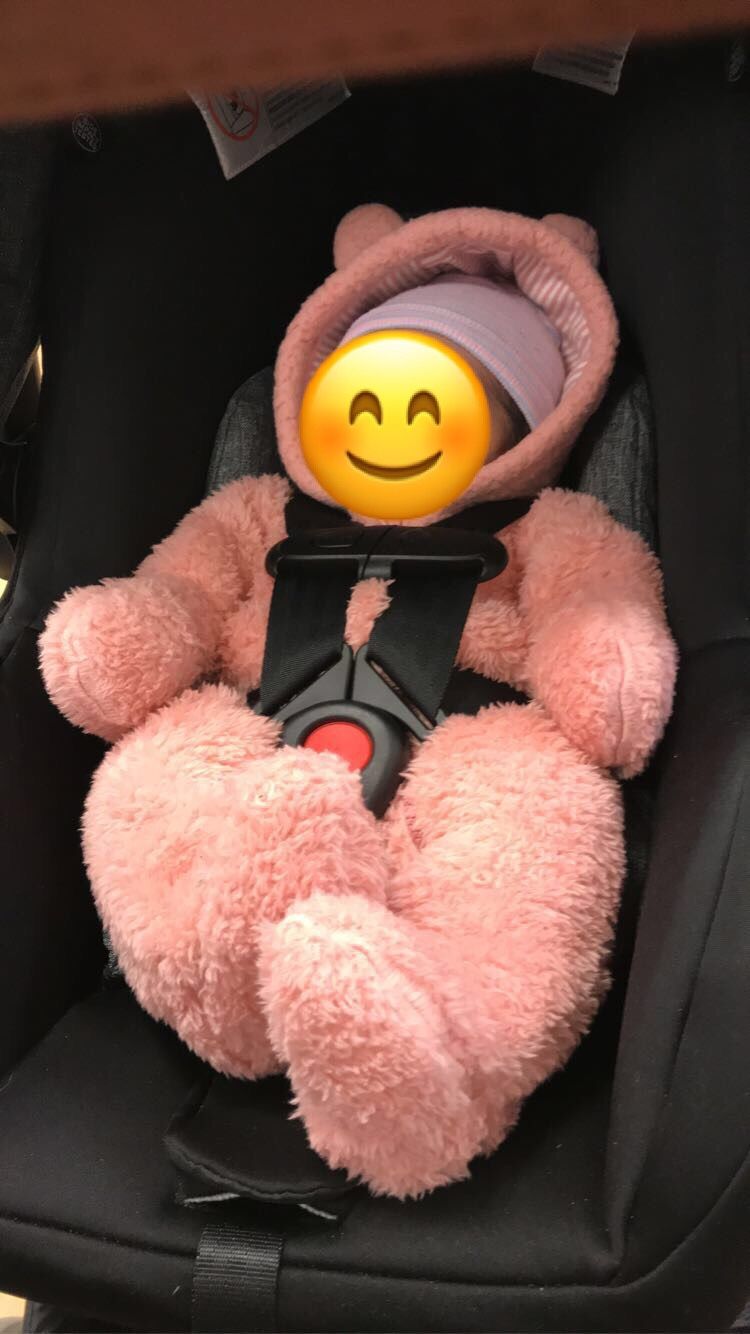 Pink teddy bear jacket