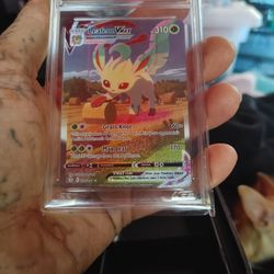 AGS Graded Leafeon Vmax