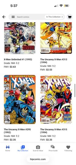 Uncanny X-Men Comic Book 4