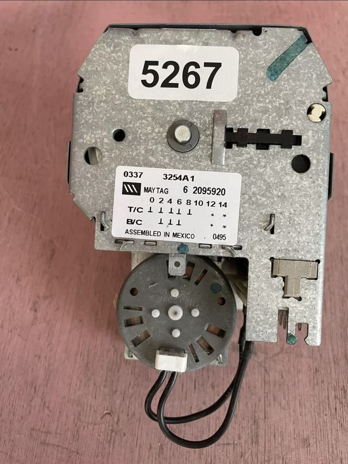 Maytag Washer Timer Control 62095920