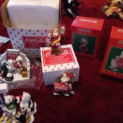 Christmas COCA-COLA Collectible Items Year 1997/2000