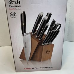 Cangshan L Series 12 Piece Knife Block Set