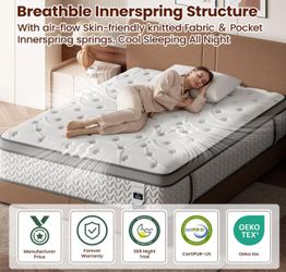 Brand New SLEEP100 Firm Queen Mattress 10 Inches
