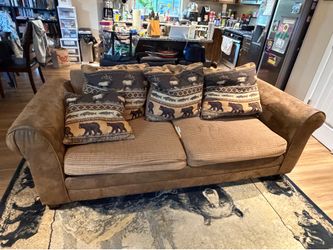 Chair and foldout couch set $100 OBO