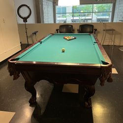 9’ Pool Table