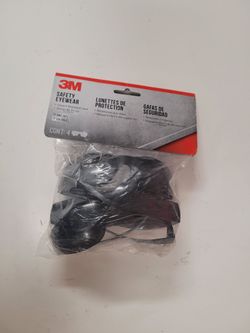 3M Safety Eyewear 90954H4-DC, Gray, Gray Lens, Anti-Scratch (4-pack)