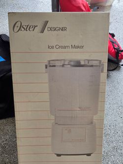 Oster Designer ice cream maker