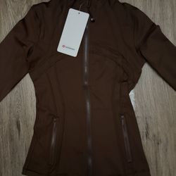 Lululemon Define Jacket Brown Size 2
