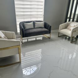 Contemporary Formal Sofa Set – Elegant & Comfortable