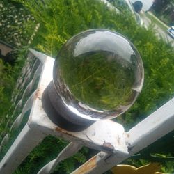 Crystal Ball, A little Smaller Than A Softball