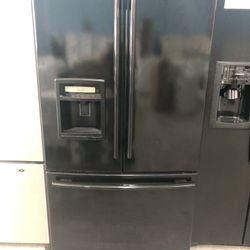 Black French Door Refrigerator
