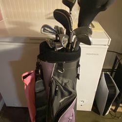 Acuity Golf Clubs & Golf Bag