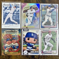 Shohei Ohtani 6 Card Lot In Mint Condition