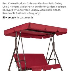 3 Seater Swing. Sat On Couple Times.