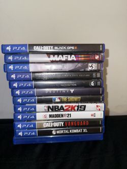 PS4 Games 