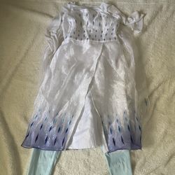 Frozen 2 Girls Elsa Costume 