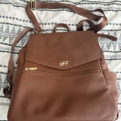Freshly Picked Cognac Classic Diaper Bag II