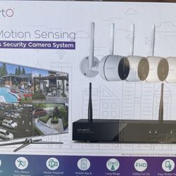 Thermal True Detection XMARTO Prime 8CH 1080PHD Wireless Security Camera System  With 4 Cameras