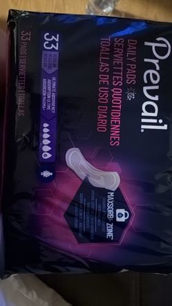 Prevail Daily Pads Regular 33 Count