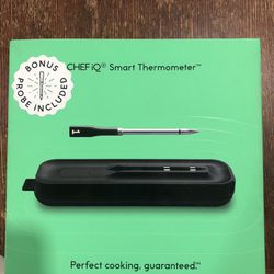  CHEF iQ Smart Wireless Meat Thermometer with 3 Ultra