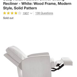 Swivel Rocking chair