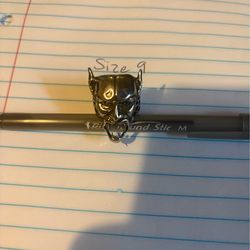 Stainless steal ring size 9