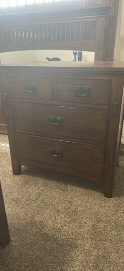 Four piece dresser