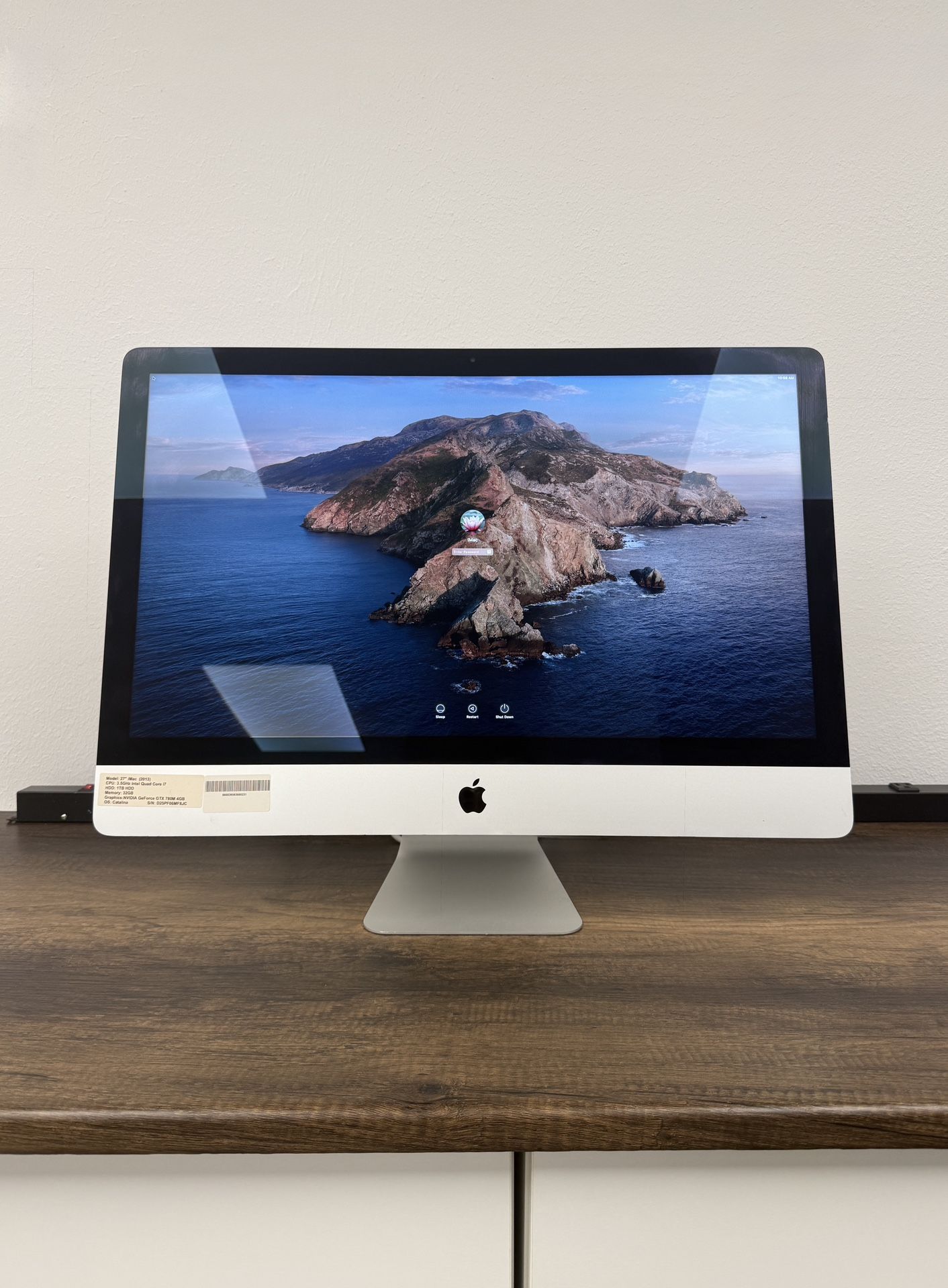 Desktop Imac 2013 32gb Ram IMac 27 Inch 32GB RAM*1TB Intel Quad