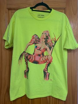 Lady Gaga Chromatica Tee Neon Yellow