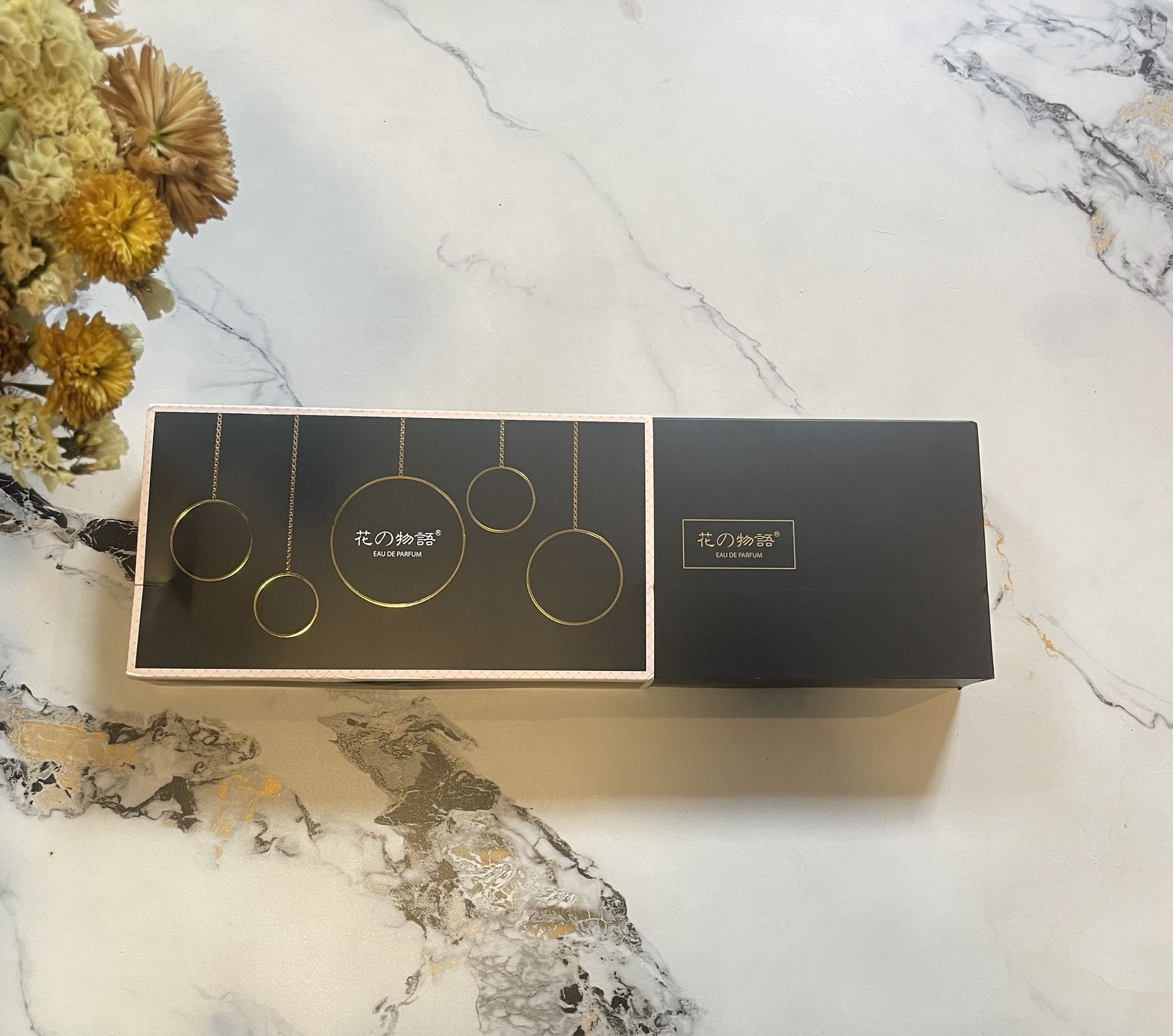 Luxury 4 Piece Designer Perfume Gift Set Long Lasting Elegant Premium Packaging