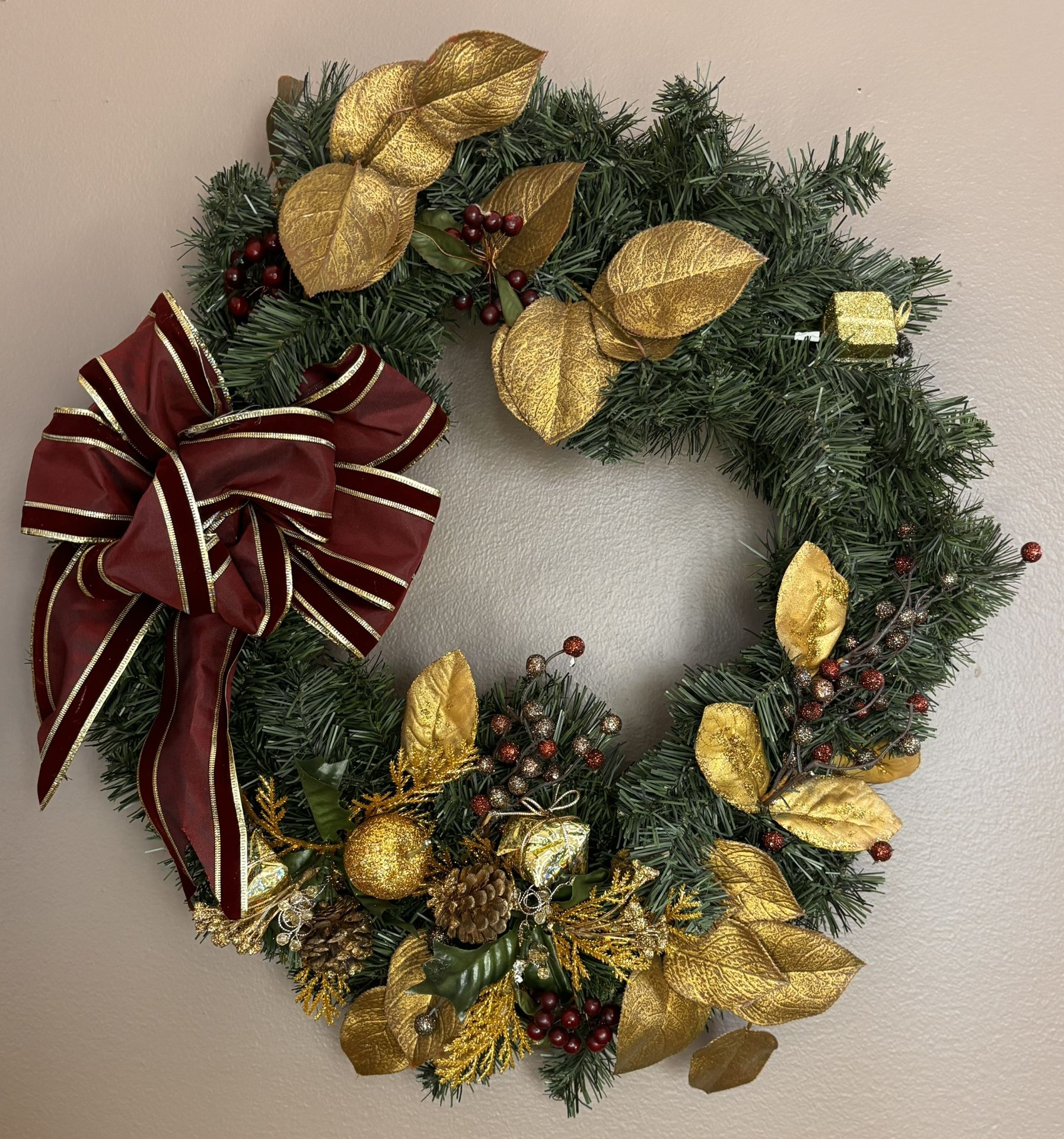Christmas Wreath-Like New🎄Read Full Description Below🎄
