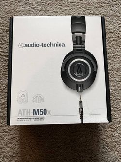 Audio-Technica ATH-M50x Professional Headphones - Black