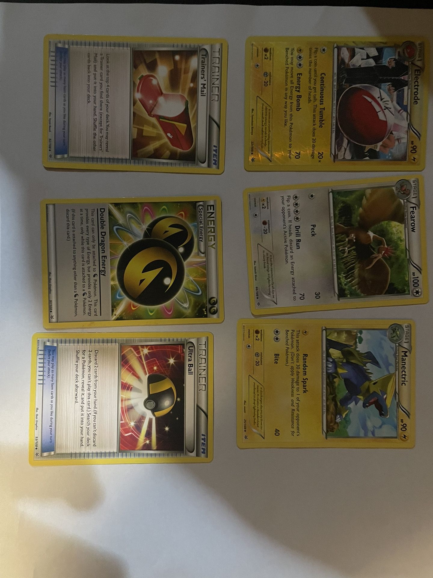 Pokemon Cards 2015 Rare