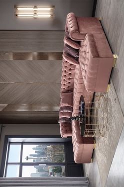 BLACK FRIDAY SALES 🔥 Lauren Pink Oversized Sectional & couch & ASK PRİCE