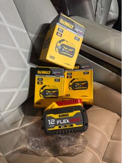 Dewalt 12 ah Flexvolt Each