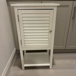 Small White Cabinet. 