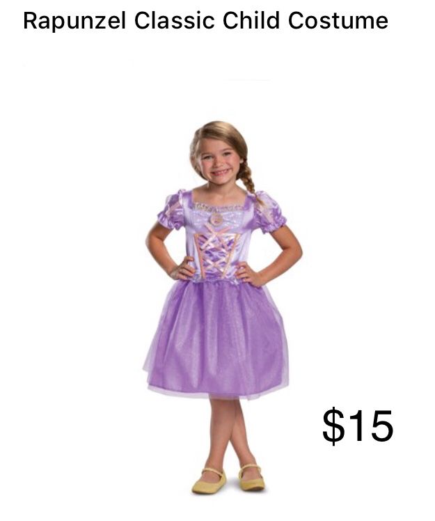 ❄️ Disney Rapunzel Dress Size Medium