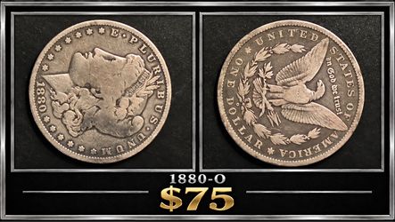1880-O Morgan Silver Dollar VG Condition