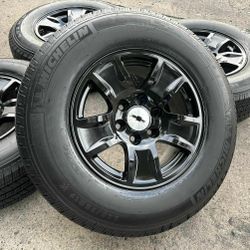 17 Inch CHEVY SILVERADO wheels And Tires 