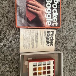 Pocket Boggle & Boggle Set