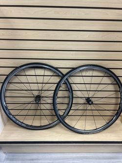 Durace WH-9000-C24 Carbon/Aluminum Bike Clincher Wheelset
