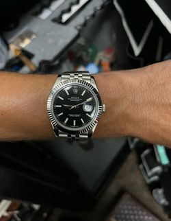 ROL*X OYSTER PERPETUAL BLACK 41MM