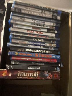box of blu rays n one reg