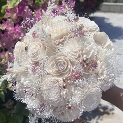 Wood Flowers Bouquet 