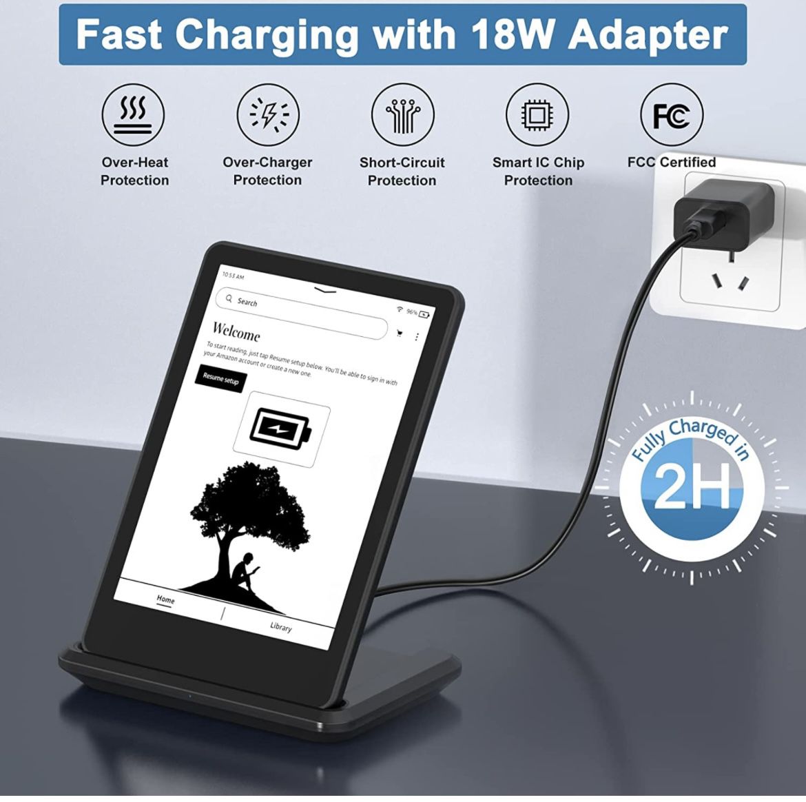 Wireless Charger for Kindle